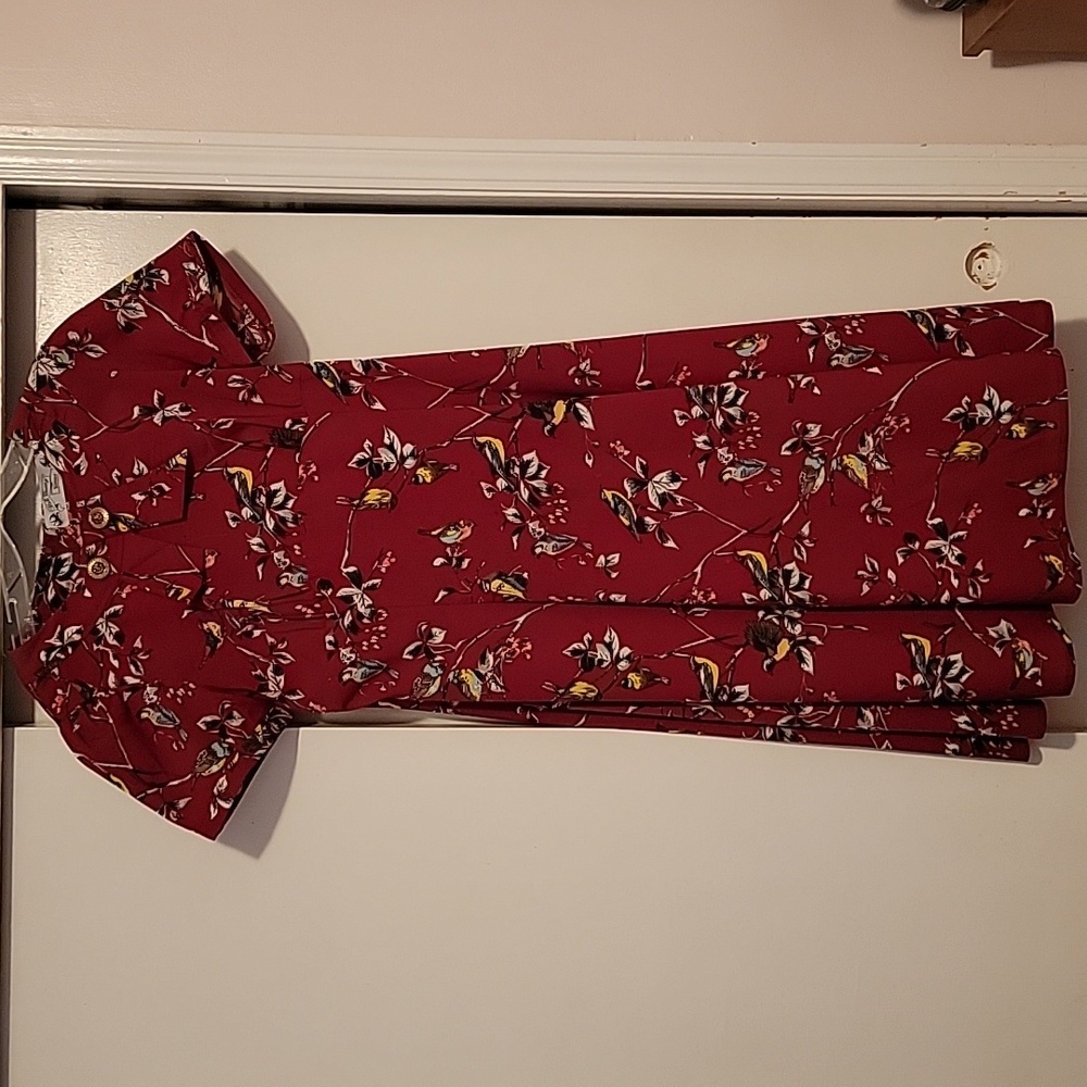 Hell Bunny Vixen Dress Red XL